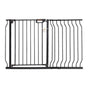 Baby Gate, 749-1229 mm Extra Wide, 762 mm High, Dog Gate for Stairs Doorways and House, Easy Step Walk Thru V952-LGXCWZLHS305B4PGBV0