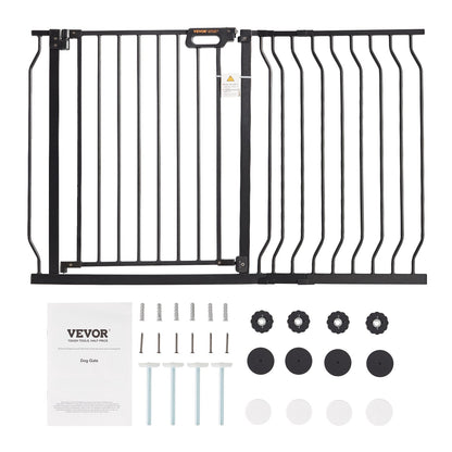 Baby Gate, 749-1229 mm Extra Wide, 762 mm High, Dog Gate for Stairs Doorways and House, Easy Step Walk Thru V952-LGXCWZLHS305B4PGBV0