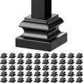 50 PCS Aluminum Alloy Baluster Flat Shoes Wrought Spindles for Staircase V952-LGXZLHJPM50POOK8QV0