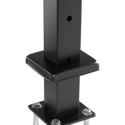 Cable Railing Post Level Deck Stair Post 42 x 1.97 x 1.97" Cable Handrail Post Stainless Steel Brushed V952-LGZHYK106.7555CQAV0