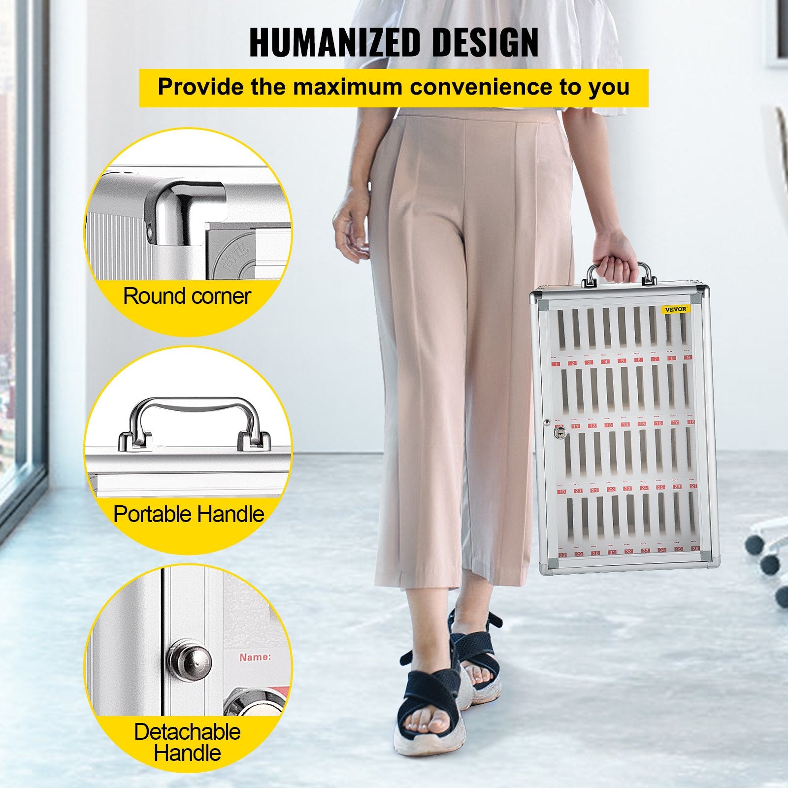 Cell Phones Storage Cabinet Clear Pocket Chart Storage Locker Box 36 Slots V952-LHJSJCCJLHJ36VYP6V0