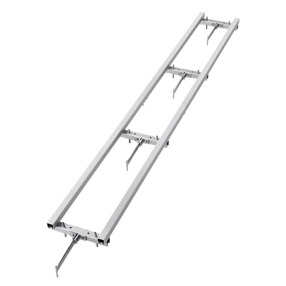 Rail Mill Guide System, 9 ft Milling Guide, 4 Crossbar Kits Chainsaw Mill Rail Guide, Aluminum Adjustable Saw V952-LJDGLMDGKDJ9FTZHCV0