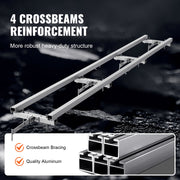 Rail Mill Guide System, 9 ft Milling Guide, 4 Crossbar Kits Chainsaw Mill Rail Guide, Aluminum Adjustable Saw V952-LJDGLMDGKDJ9FTZHCV0