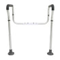 Toilet Safety Rail, Bathroom Toilet Seat Frame, Adjustable Width & Height Fit Most Toilets, Supports 136 kg, V952-LJLDSAQLG300LXDX1V0
