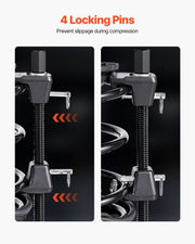 Strut Spring Compressor, 2 Pack, Heavy Duty Coil Spring Compressor Tool with 10.4 Inches(256 mm) Range, V952-LJSJZDHCZQ30X7BIIV0