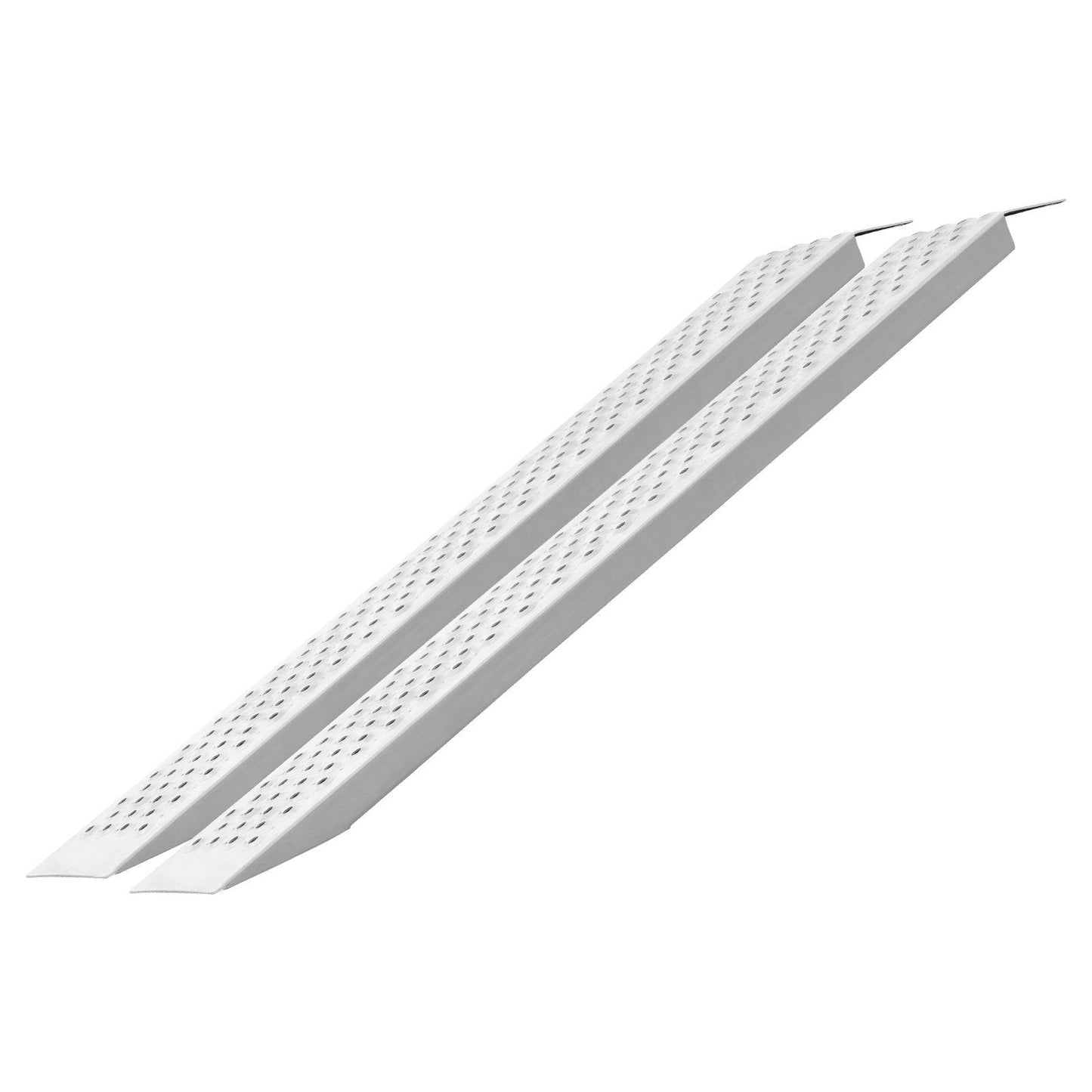 Portable Loading Ramps, 2 Pcs 1200 x 215 mm, Durable Aluminum Shed Ramp Set with Anti-Slip Holes, Compact V952-LJSL472X85INA1TAOV0