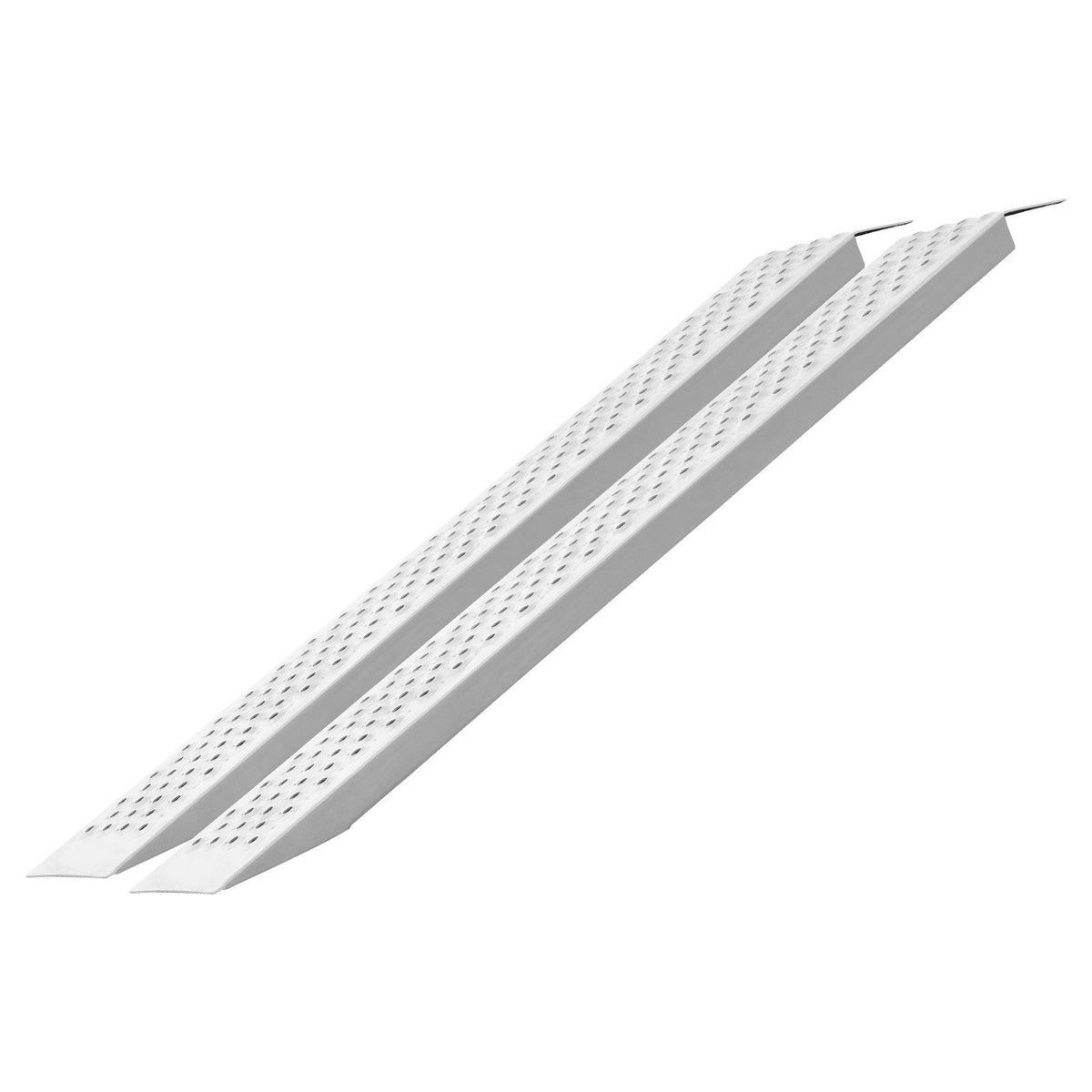 Portable Loading Ramps, 2 Pcs 1200 x 215 mm, Durable Aluminum Shed Ramp Set with Anti-Slip Holes, Compact V952-LJSL472X85INA1TAOV0