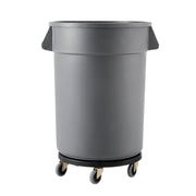 Trash Can Dolly, Fit 20, 32, 44, 55 Gallon Containers, Round Trash Can Roller Base with 4 Lockable Wheels, V952-LJTTCHS1JYXBCQQ2TV0