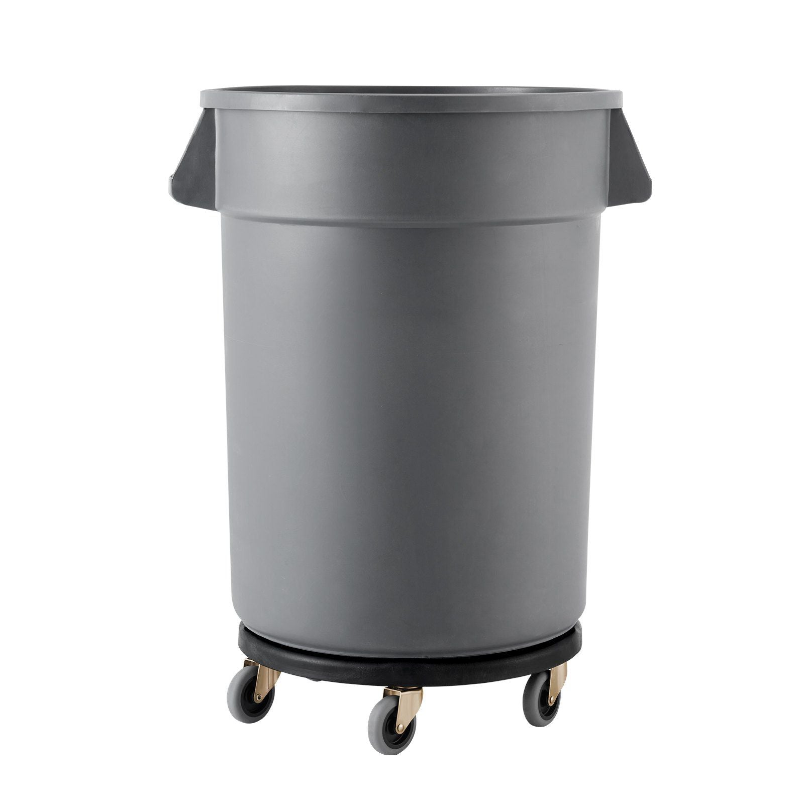 Trash Can Dolly, Fit 20, 32, 44, 55 Gallon Containers, Round Trash Can Roller Base with 4 Lockable Wheels, V952-LJTTCHS1JYXBCQQ2TV0