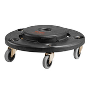 Trash Can Dolly, Fit 20, 32, 44, 55 Gallon Containers, Round Trash Can Roller Base with 4 Lockable Wheels, V952-LJTTCHS1JYXBCQQ2TV0