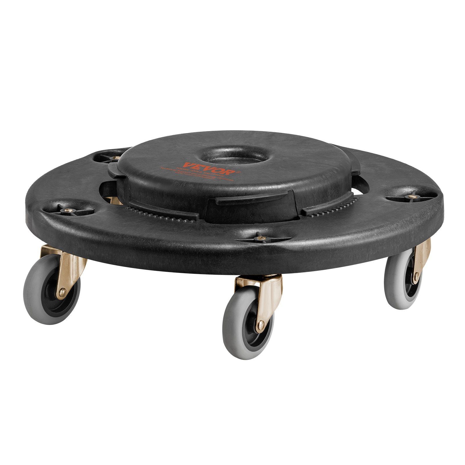 Trash Can Dolly, Fit 20, 32, 44, 55 Gallon Containers, Round Trash Can Roller Base with 4 Lockable Wheels, V952-LJTTCHS1JYXBCQQ2TV0