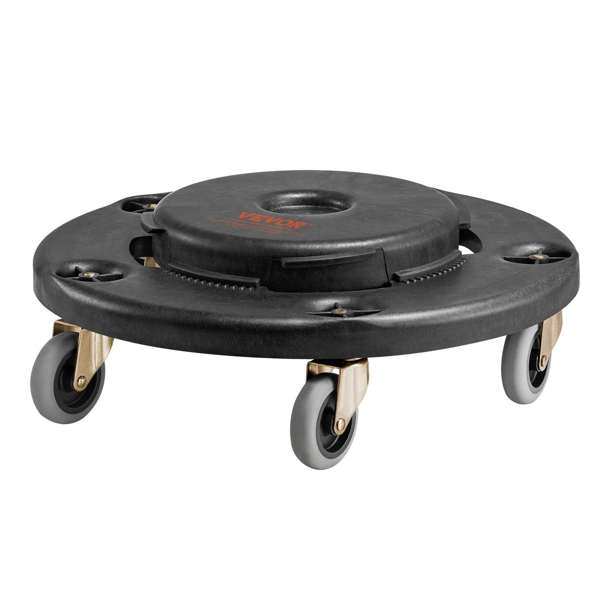 Trash Can Dolly, Fit 20, 32, 44, 55 Gallon Containers, Round Trash Can Roller Base with 4 Lockable Wheels, V952-LJTTCHS1JYXBCQQ2TV0