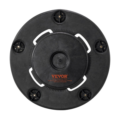 Trash Can Dolly, Fit 20, 32, 44, 55 Gallon Containers, Round Trash Can Roller Base with 4 Lockable Wheels, V952-LJTTCHS1JYXBCQQ2TV0