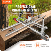 Chainsaw Mill 14"-36" Guide Bar and 9 ft Aluminum Rail Mill Guide System V952-LJZJDGTZLMDGKKEY3V0