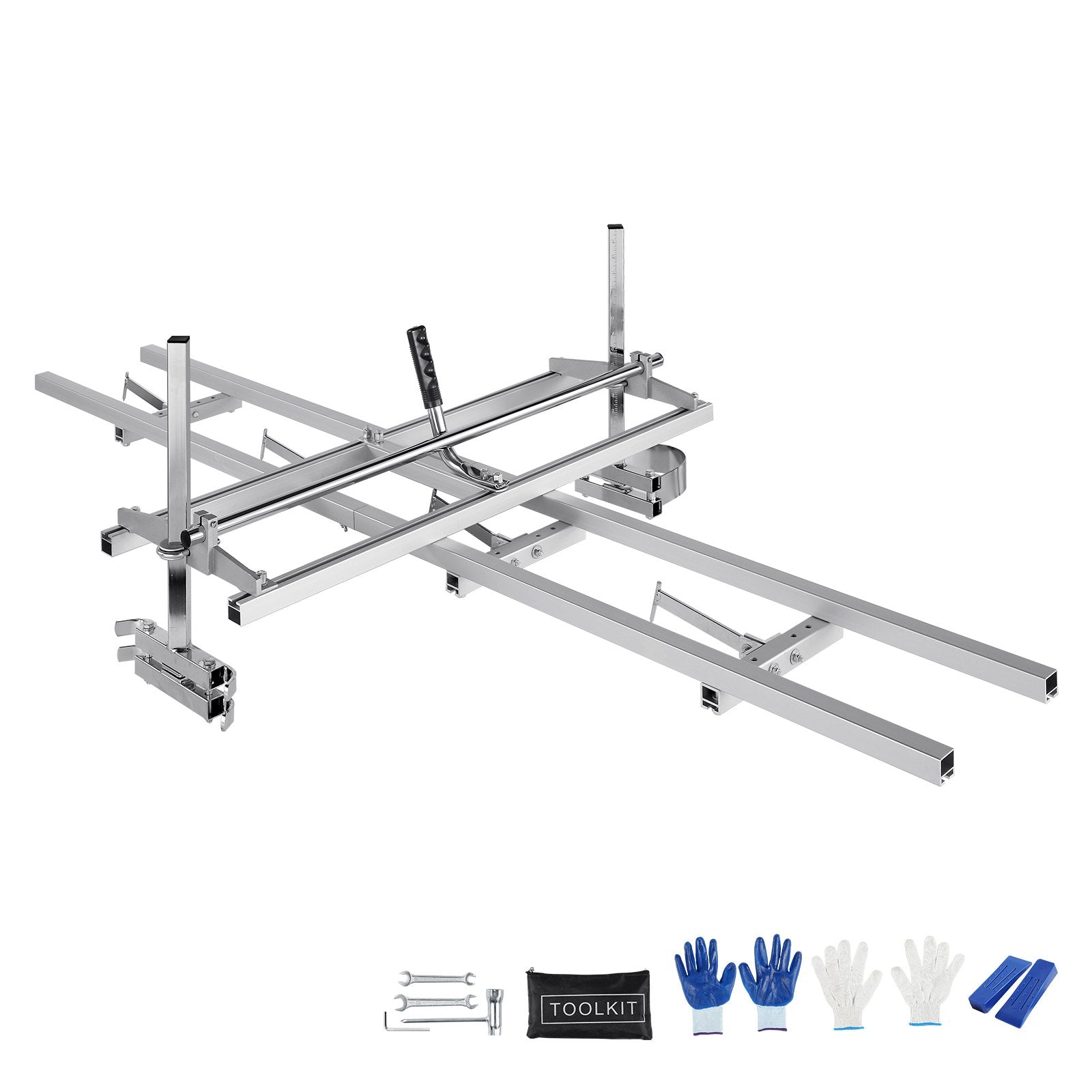 Chainsaw Mill 14"-36" Guide Bar and 9 ft Aluminum Rail Mill Guide System V952-LJZJDGTZLMDGKKEY3V0