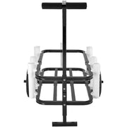 Beach Fishing Cart, 91 kg Load Capacity, Fish and Marine Cart with Two 275 mm Big Wheels Rubber Balloon Tires V952-LLKYJC11YC0080XFQV0