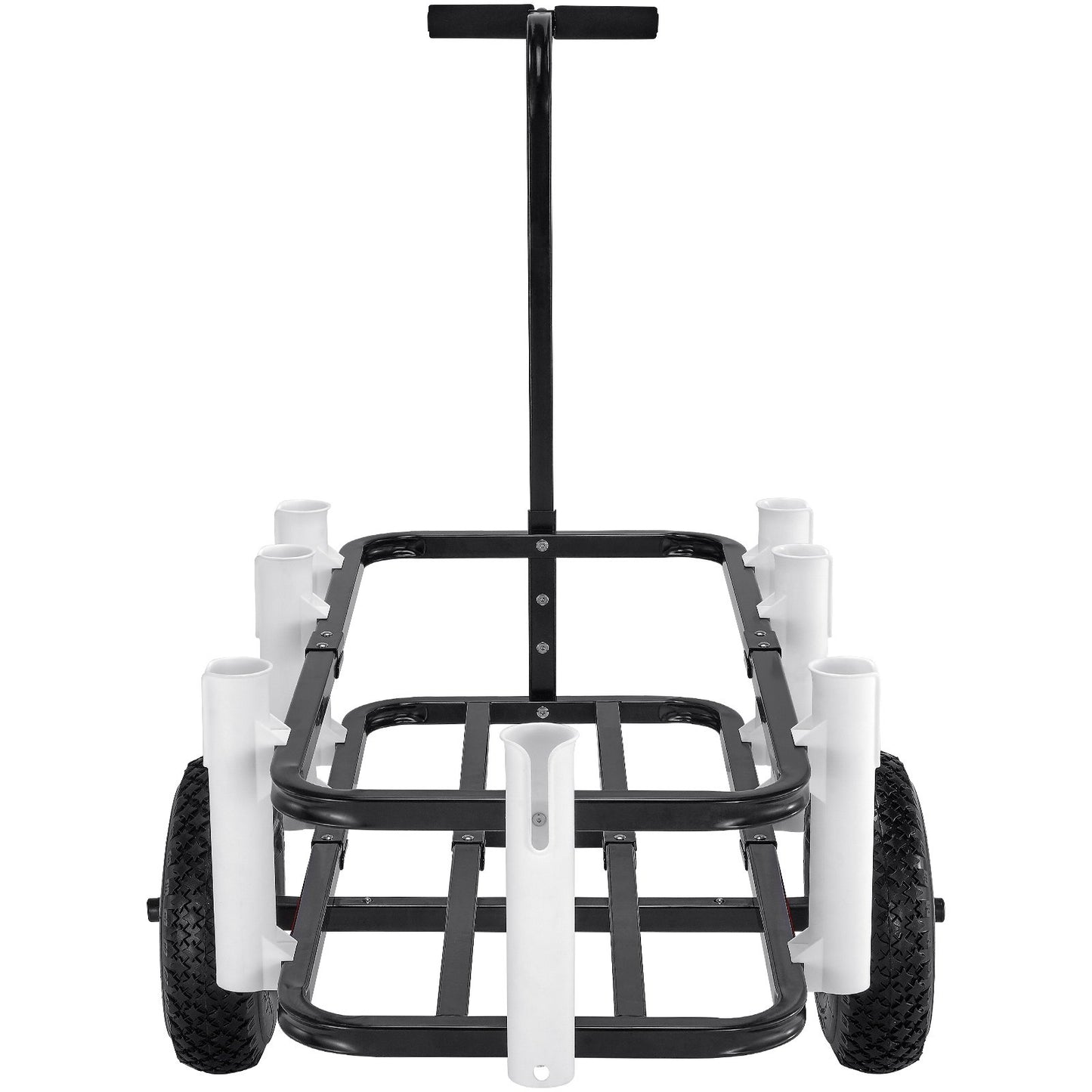 Beach Fishing Cart, 91 kg Load Capacity, Fish and Marine Cart with Two 275 mm Big Wheels Rubber Balloon Tires V952-LLKYJC11YC0080XFQV0