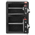 Double Door 3.5 cu.ft Safe Box with Key Lock Password Fireproof Bag Black V952-LMBXXLS3139CMP3A6V9