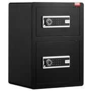 Double Door 3.5 cu.ft Safe Box with Key Lock Password Fireproof Bag Black V952-LMBXXLS3139CMP3A6V9