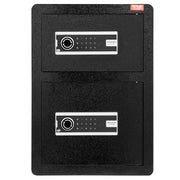 Double Door 3.5 cu.ft Safe Box with Key Lock Password Fireproof Bag Black V952-LMBXXLS3139CMP3A6V9
