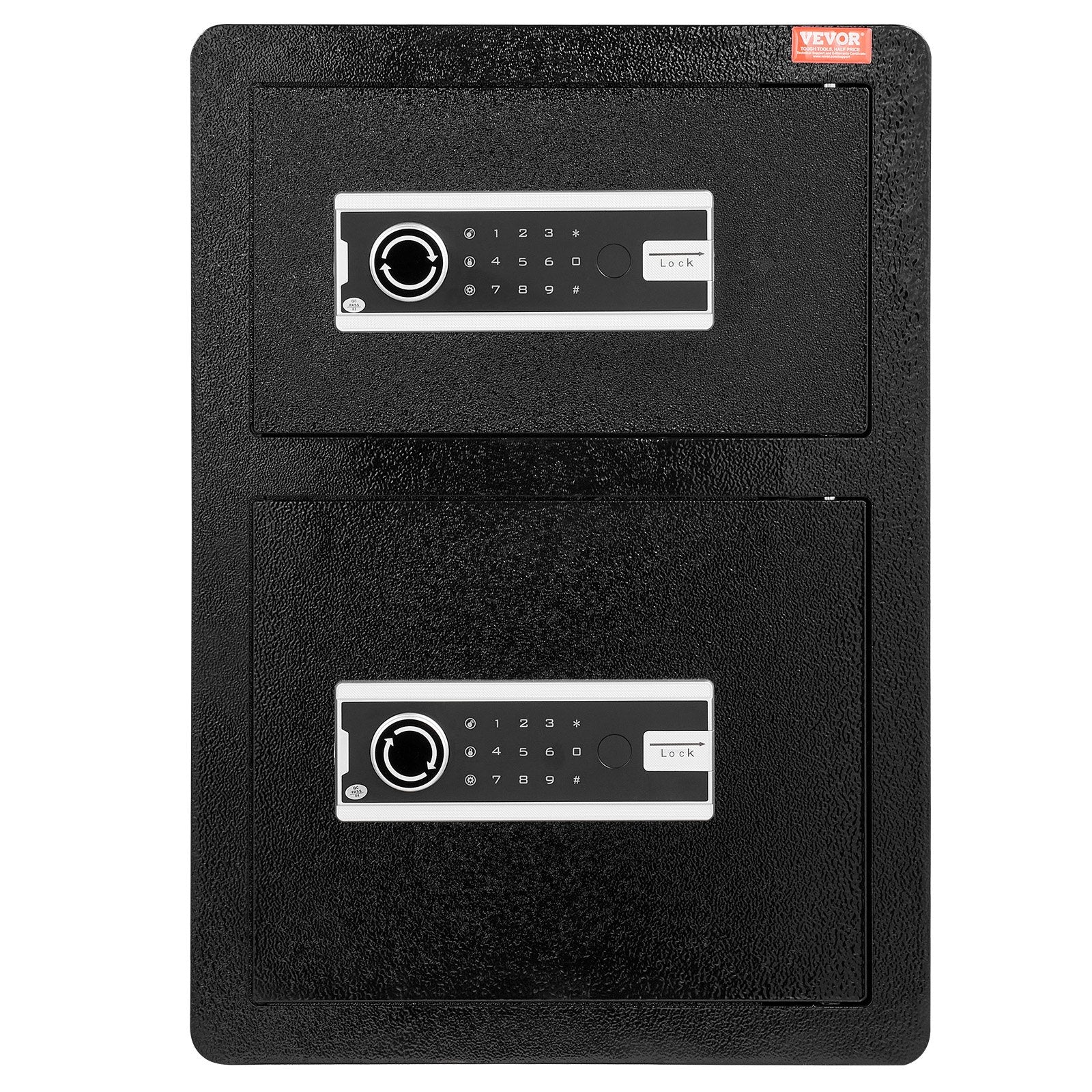Double Door 3.5 cu.ft Safe Box with Key Lock Password Fireproof Bag Black V952-LMBXXLS3139CMP3A6V9