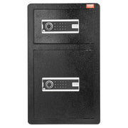 Double Doors 4.5 cu.ft Safe Box with Key Lock & Password, Safe Lock Box with Fireproof Bag, Key Rack, LED V952-LMBXXLS452CU8Z59AV9