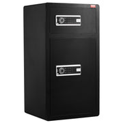 Double Doors 7.2 cu.ft Safe Box with Key Lock & Password, Safe Lock Box with Fireproof Bag, Key Rack, LED V952-LMBXXLS782CUWAFUQV9