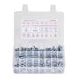 2250 Pcs Bolts and Nuts Assortment Kit, Metric + Imperial Machine Screws and Flat Washers, Alloy Steel V952-LMHLSTZGZLJYS6FAS001V0