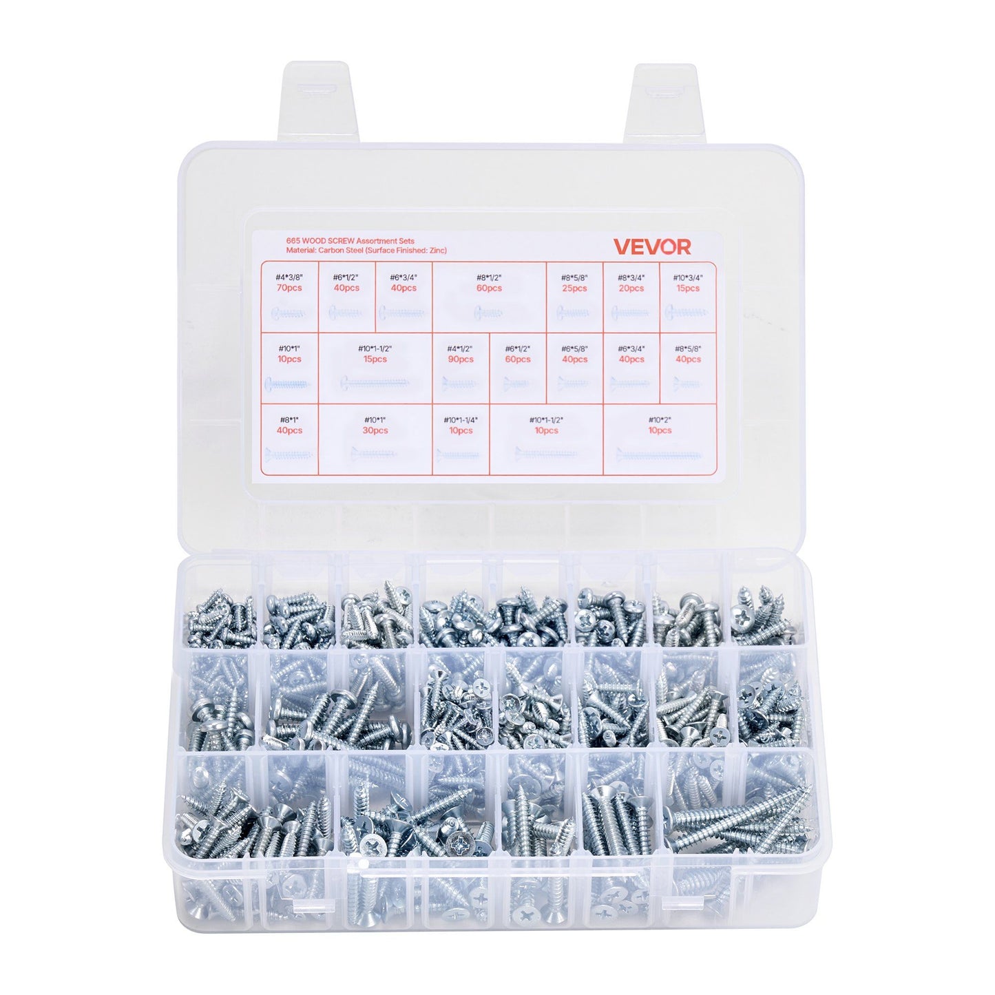 2250 Pcs Bolts and Nuts Assortment Kit, Metric + Imperial Machine Screws and Flat Washers, Alloy Steel V952-LMHLSTZGZLJYS6FAS001V0