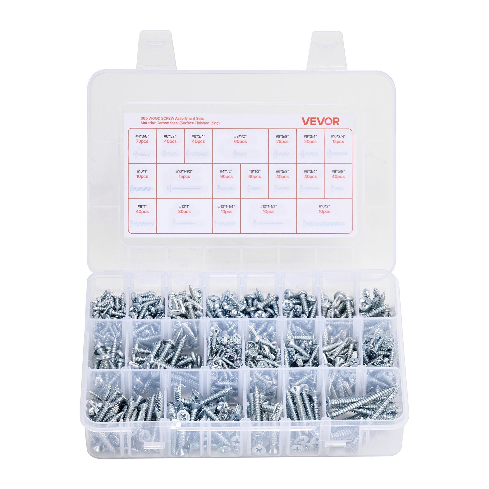 2250 Pcs Bolts and Nuts Assortment Kit, Metric + Imperial Machine Screws and Flat Washers, Alloy Steel V952-LMHLSTZGZLJYS6FAS001V0