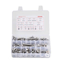 246 Pcs Bolts and Nuts Assortment Kit, Imperial Screws and Flat Washers, Stainless Steel V952-LMHLSTZYZLJBGVF6F001V0