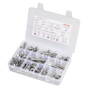 246 Pcs Bolts and Nuts Assortment Kit, Imperial Screws and Flat Washers, Stainless Steel V952-LMHLSTZYZLJBGVF6F001V0