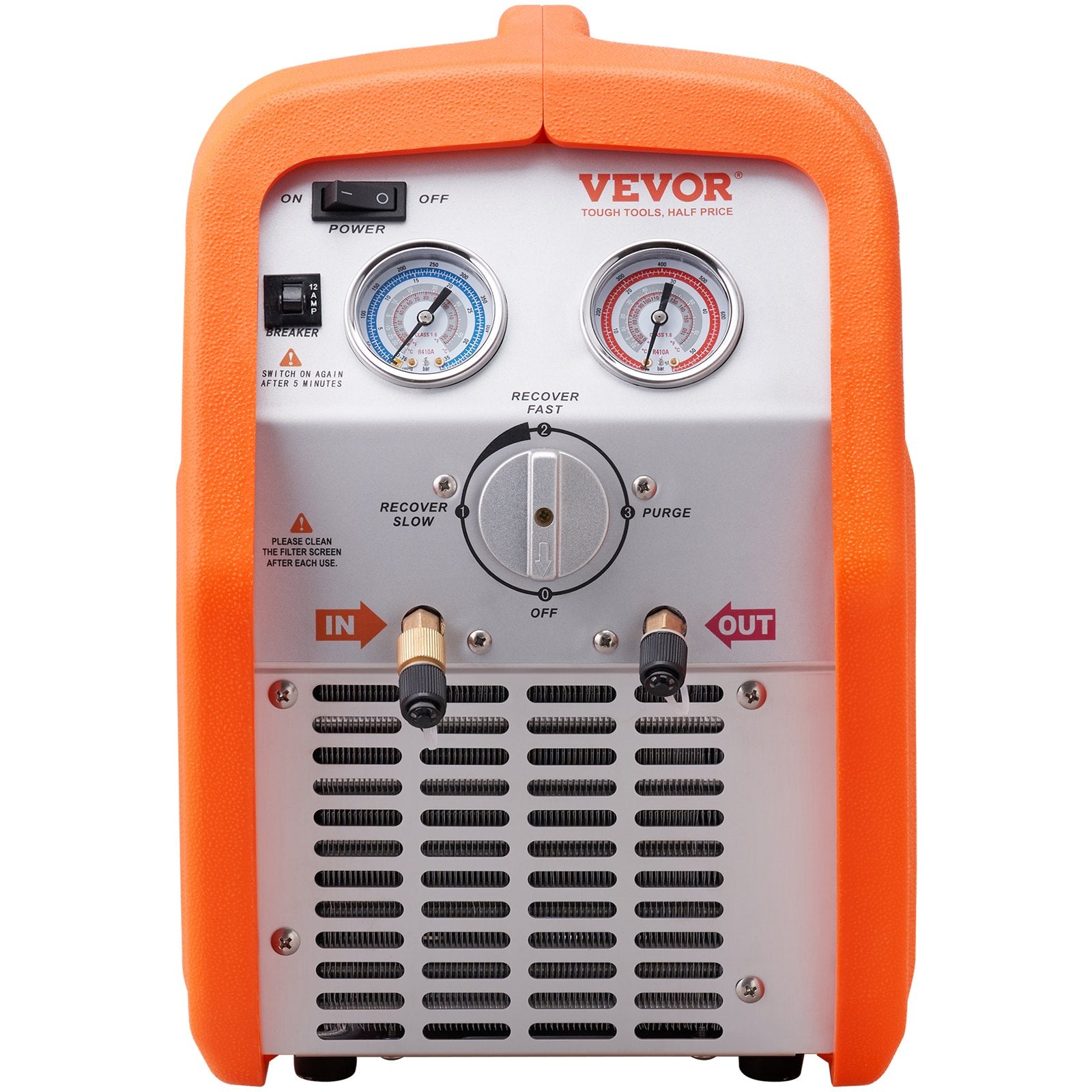 Portable 3/4 HP Refrigerant Recovery Machine for Vapor Liquid Refrigerant V952-LMHSJBXSY34HPBDL7V3