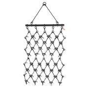 Drag Harrow, 1.2x1.2 m Durable Chain Harrow with 69 Sharp Teeth, Suitable for ATV UTV Tractor, Ideal for Soil V952-LP44FTDPK0002OK0ZV0