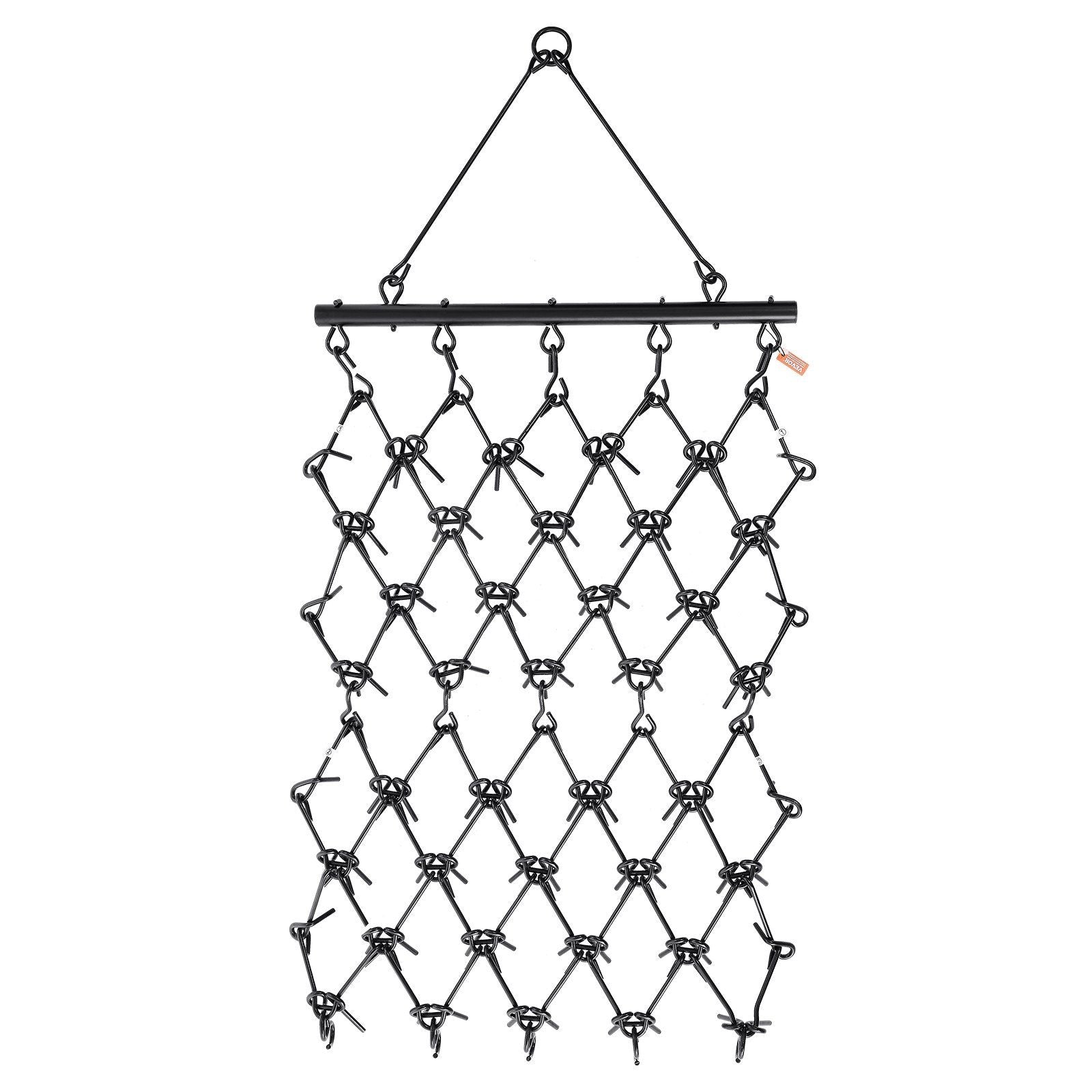 Drag Harrow, 1.2x1.2 m Durable Chain Harrow with 69 Sharp Teeth, Suitable for ATV UTV Tractor, Ideal for Soil V952-LP44FTDPK0002OK0ZV0