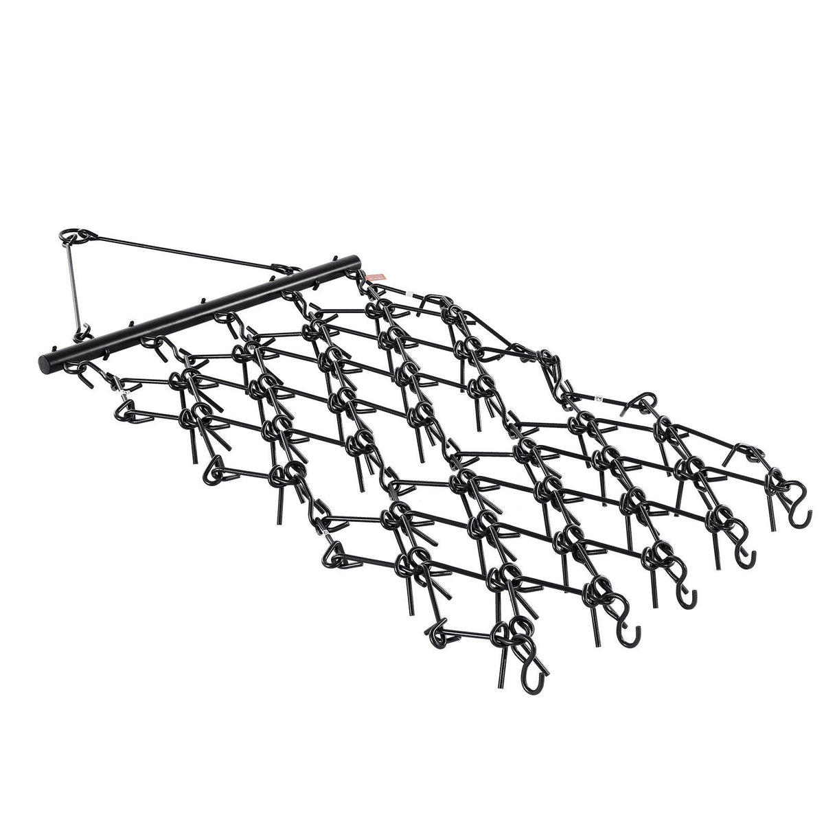 Drag Harrow, 1.2x1.2 m Durable Chain Harrow with 69 Sharp Teeth, Suitable for ATV UTV Tractor, Ideal for Soil V952-LP44FTDPK0002OK0ZV0