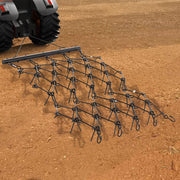 Drag Harrow, 1.2x1.7m Durable Chain Harrow with 80 Sharp Teeth, Suitable for ATV UTV Tractor, Ideal for Soil V952-LP456FTDPK00ZA2T5V0