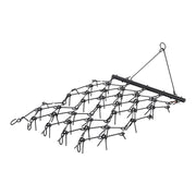 Drag Harrow, 1.2x1.7m Durable Chain Harrow with 80 Sharp Teeth, Suitable for ATV UTV Tractor, Ideal for Soil V952-LP456FTDPK00ZA2T5V0