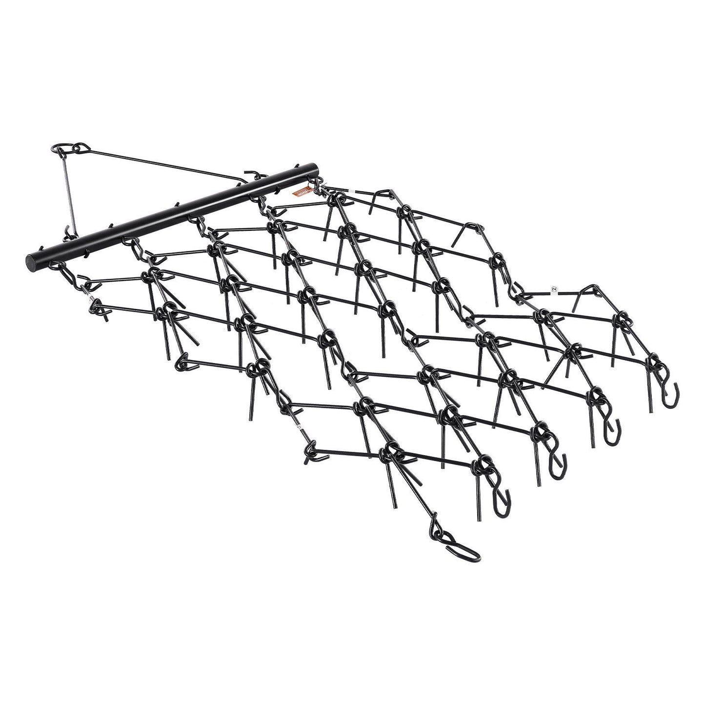 Drag Harrow, 1.2x1.7m Durable Chain Harrow with 80 Sharp Teeth, Suitable for ATV UTV Tractor, Ideal for Soil V952-LP456FTDPK00ZA2T5V0