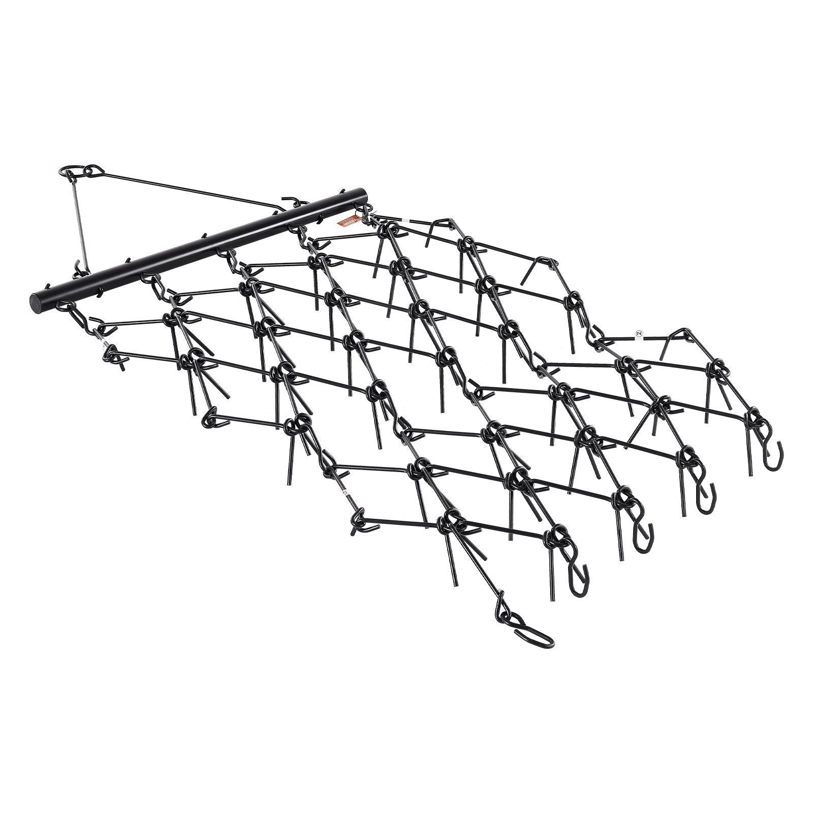 Drag Harrow, 1.2x1.7m Durable Chain Harrow with 80 Sharp Teeth, Suitable for ATV UTV Tractor, Ideal for Soil V952-LP456FTDPK00ZA2T5V0