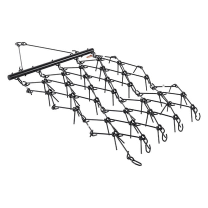 Drag Harrow, 1.2x1.7m Durable Chain Harrow with 80 Sharp Teeth, Suitable for ATV UTV Tractor, Ideal for Soil V952-LP456FTDPK00ZA2T5V0