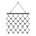Drag Harrow, 5 x 4.5 ft Durable Chain Harrow with 60 Sharp Teeth, Suitable for ATV UTV Tractor, Ideal for V952-LP545FTGDK00K6HARV0