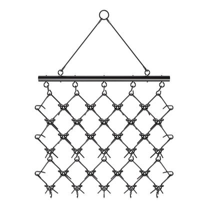 Drag Harrow, 5 x 4.5 ft Durable Chain Harrow with 60 Sharp Teeth, Suitable for ATV UTV Tractor, Ideal for V952-LP545FTGDK00K6HARV0