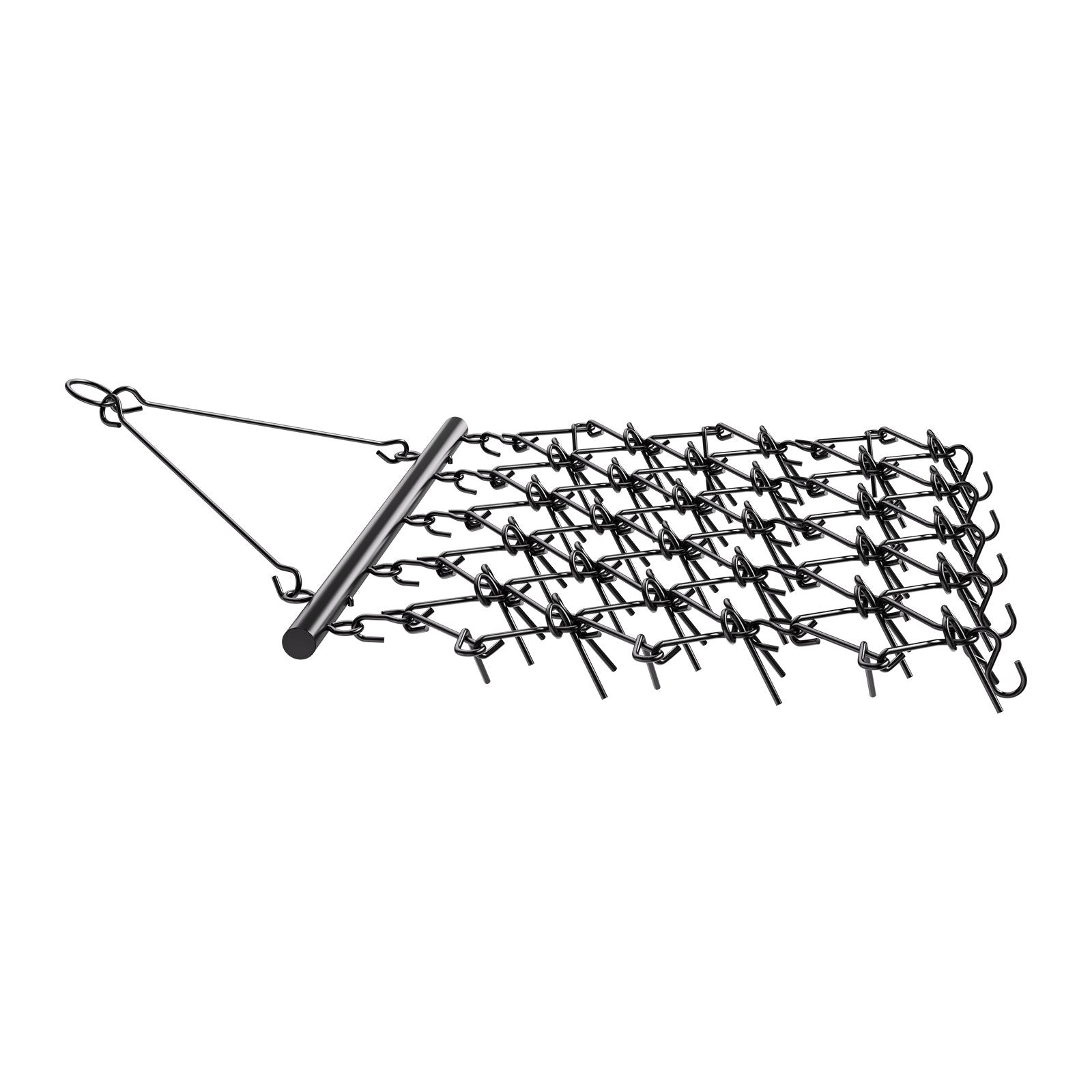 Drag Harrow, 5 x 4.5 ft Durable Chain Harrow with 60 Sharp Teeth, Suitable for ATV UTV Tractor, Ideal for V952-LP545FTGDK00K6HARV0