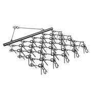 Drag Harrow, 5 x 4.5 ft Durable Chain Harrow with 60 Sharp Teeth, Suitable for ATV UTV Tractor, Ideal for V952-LP545FTGDK00K6HARV0
