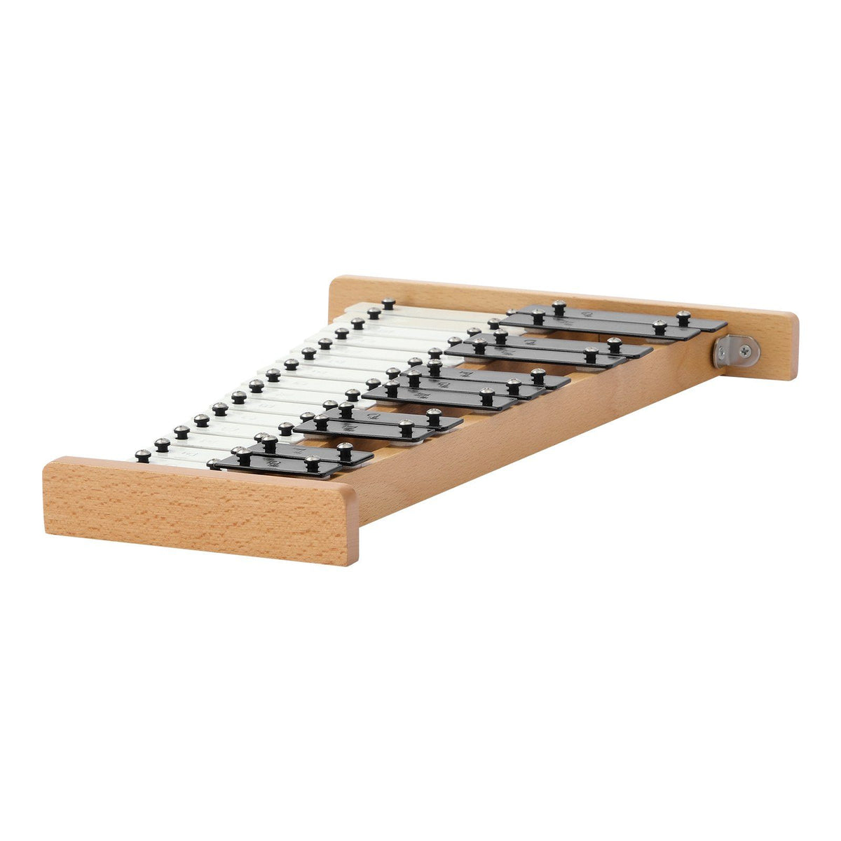 Glockenspiel Xylophone, 27 Notes, Professional Xylophone Percussion Instrument, with Metal Keys, Includes 4 V952-LPZQHBSWZJ27ZB5YD001V0