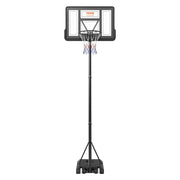 Basketball Hoop, 4-10 ft Adjustable Height Portable Backboard System, 44 inch Basketball Hoop & Goal, Kids & V952-LQK44CKWDJ00OBGUSV0