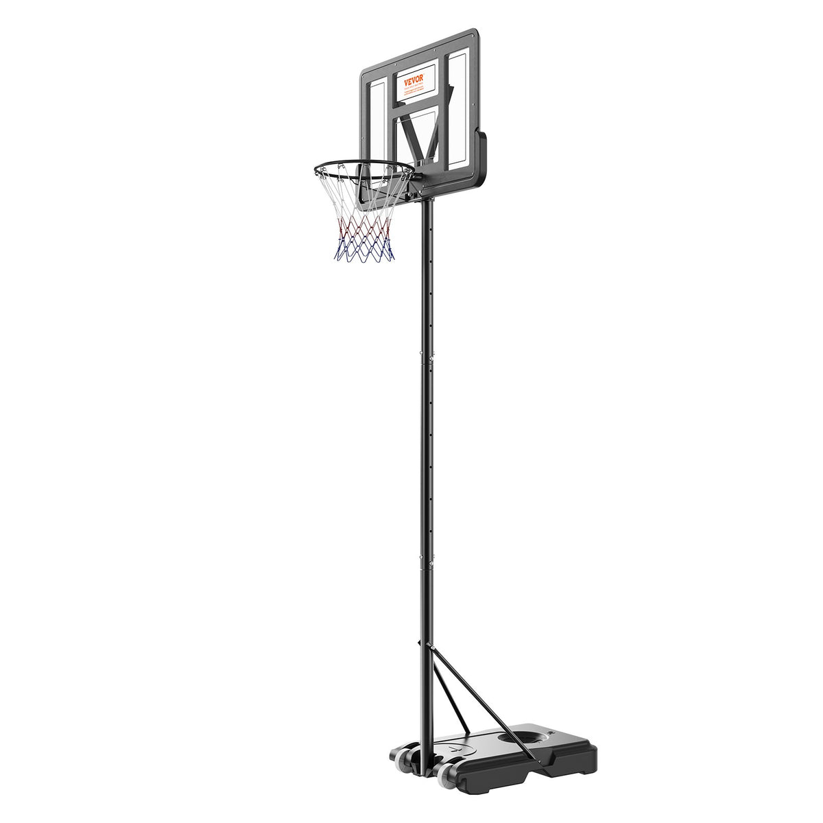 Basketball Hoop, 4-10 ft Adjustable Height Portable Backboard System, 44 inch Basketball Hoop & Goal, Kids & V952-LQK44CKWDJ00OBGUSV0