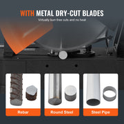 Chop Saw, 14"/355mm Blade Diameter Cut Off Saw, 2800W 1200RPM Steel Cutting Machine, Adjustable Dry Cut Chop V952-LQXXCQGJYC1411KY4V3