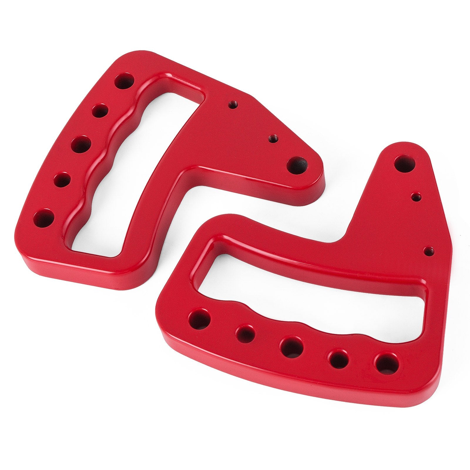 Hand Grips Front Rear Compatible with 2007-2017 Jeep Wrangler JK New V952-LS07-17JPMMRRED01V0